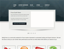 Tablet Screenshot of mellyforex.com